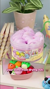 How to Make Your Slime Last LONGER! 🎀 #slime