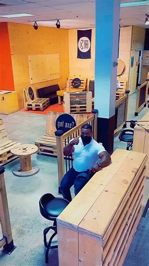 Rage Axe Throwing #lancerdehaches #axethrowing #ragemontreal #attraction #foryou #fyp #viral #views #bodybuilder #montreal #reels #bodybuilding #body #workout # @ | Pierre Carlo Auguste