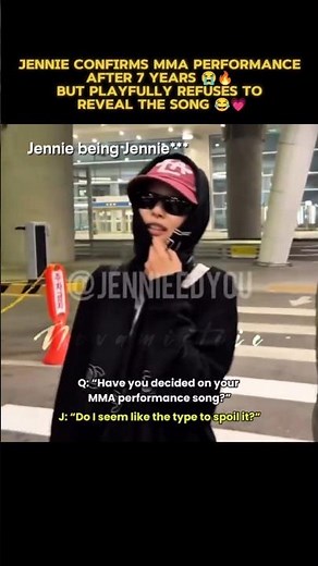 JENNIE at MAMA 2025 — Confirms Performance After 7 Years but Keeps Song Secret 😭🔥 | BLACKPINK Update