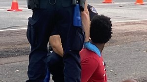 Watch: Dramatic arrest at Darwin booze bus blitz site