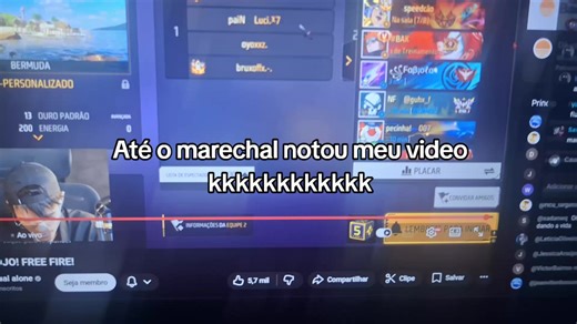 Marechal Reconhecendo a Tropa no TikTok