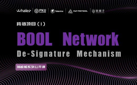 跨链公开课/项目（1）《Bool Network：De-Signature Mechanism》
