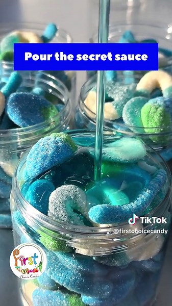 Gooey Goodness: Blue Raspberry Candy Delights