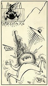 Backwards-Firing Gun - TV Tropes