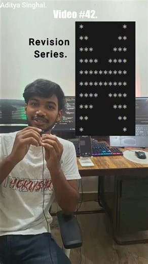 How to make this special pattern in C Programming || Day -44 || Pattern Printing || #coding