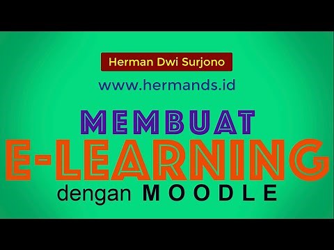 Membuat E-learning dengan MOODLE Lengkap
