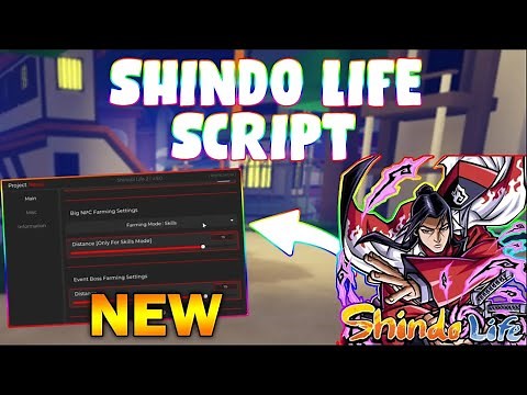 *NEW* Shindo Life Script (PASTEBIN 2024) (FAST AUTOFARM, INFINITE REROLLS, SCROLL FARM & MORE)