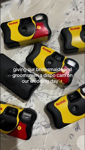 Unforgettable Wedding Memories with Disposable Cameras and Kodak Funsaver