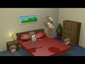 Five little Monkeys rewritten - a Fun New Twist on the Old Classic '5 little monkeys'