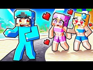 Crystal & Lily FIGHT FOR OMZ in Minecraft!