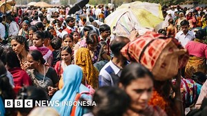 Penduduk dunia akan berjumlah delapan miliar jiwa pada 15 November, India akan salip China dengan 1,4 miliar jiwa tahun depan - BBC News Indonesia