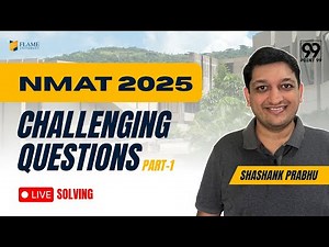 NMAT 2025 All important and Challenging Questions | NMAT 2025 Exam strategy | FLAME University