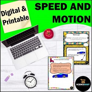 Speed and Motion Notes, Activity and Slides Guided Reading Digital Lesson
