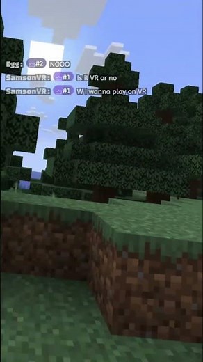 ⛏️new mc VR build pov🌄