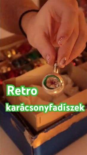 Kedvenc retro karácsonyfadíszeim🤩🎄 #karácsony #karácsonyfa #retro #retrokarácsony