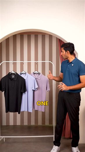 Smart tech polos Combo price: ₹1,390 Saving amount: ₹347 Features : 1. Wrinkle-Resistant 2. Odor-Control Technology 3. UV Protection Built-In 4. Moisture-Wicking 5. Colorfastness | Maxzone Clothing