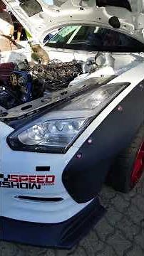 Drift Nissan GT-R with 2JZ-GTE engine swap