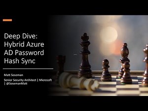 Deep Dive: Password Hash Sync Hybrid Azure Active Directory