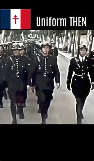 French Uniform NOW VS THEN 🇫🇷