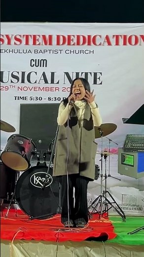 Ejaple Pame on Stage