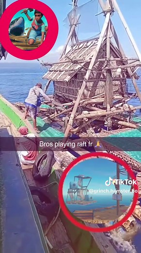 Bro is Playing Raft: Funny Editing Moments