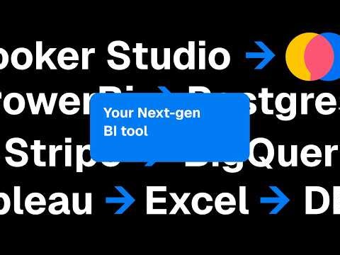 Meet your next-gen Business Intelligence tool