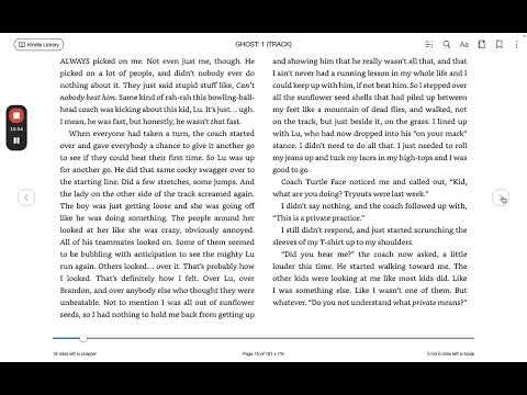 Ghost by Jason Reynolds Chapter 2 AUDIOBOOK/READ ALOUD