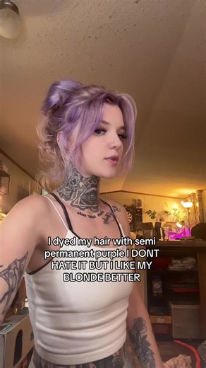 SOMEONE CONVINCE ME IT LOOKS GOOD😂😂😂nows a good time to ask me if im ok😄 #articfox #girlsnight #fyp #momof2 #momsoftiktok