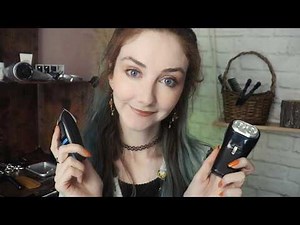 ASMR Barber Shop Haircut and Shave with Plastic Toys!