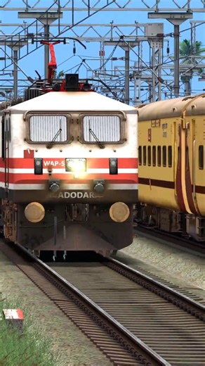 TRAIN CROSSING HIGH SPEED IN STATION | NTG GAMING #trainsimulator #indianrailways #trainsim #ts2022