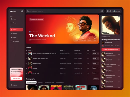 Music Web App