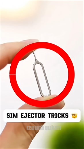 SIM Ejector Tool Ka Secret Use 😱 90% Log Nahi Jaante!#PhoneTricks #TechTips #HiddenTricks
