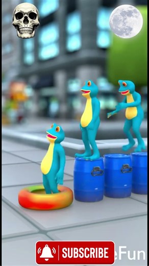 GTA V Jumping On Magic Tire #gta #animation #GamingHustleWorld