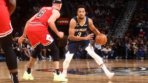 NBA全场集锦_NBA常规赛：公牛110-124鹈鹕_NBA常规赛：公牛110-124鹈鹕_公牛vs鹈鹕中文解说全场回放