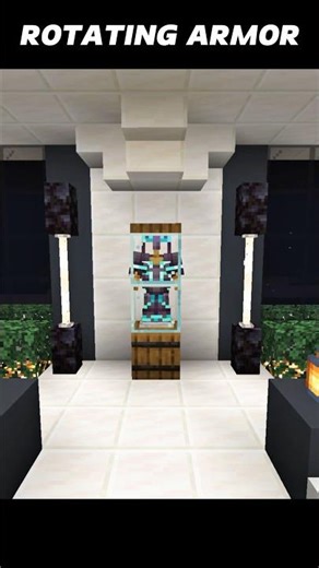 Rotating Armor Using Command Block 🤯🛡️ #Shorts
