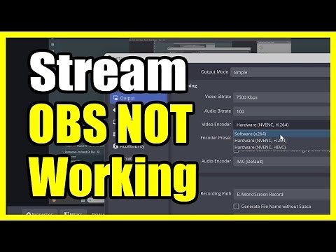 How to Fix Stream Not Working using OBS (Laggy, Slow, Disconnecting)