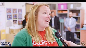 12K views · 728 reactions | Congratulations to College Grove Math Coach Mindy Kon for being chosen as the 2023-24 WCS Elementary School Teacher of the Year. Superintendent Jason Golden and district representatives surprised Kon with the exciting news on November 29.  | Williamson County Schools | Facebook