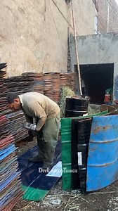 Efficient Cutting Oil Drums for Recycling | DIY Labour Things
