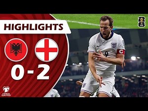 Albania vs. England 0-2 HIGHLIGHTS | UEFA European Qualifiers 2026