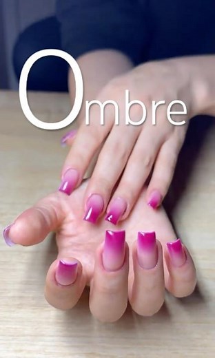 “Pink Ombre Nails Tutorial | Soft & Elegant Gradient Nail Art 2025 #pinkombrenails #gradientnails