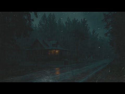 Pitter Patter Rain and Thunder Sounds for Sleeping | Deep Sleep, Calm & Insomnia Relief