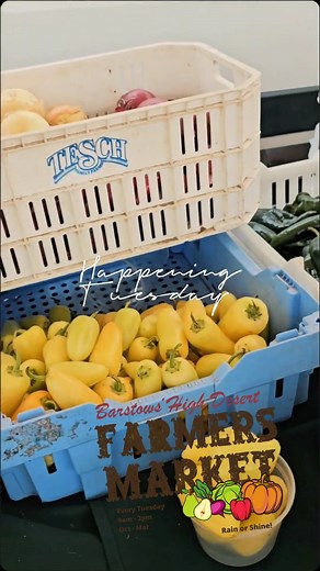 Happening Tuesday! Come see us at Barstow Community College every Tuesday from 9:00 AM to 1:30 PM. #barstow #farmersmarket #BarstowsHighDesertFarmersMarket | Barstows High Desert Farmers Market