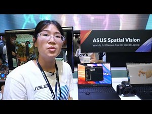 World's First 3D OLED Laptop Unveiled by Asus at Computex