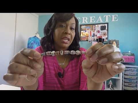 Craft Tutorial- How to make a wire wrapped beaded french hair clip! DIY