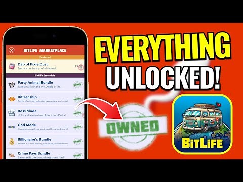 Bitlife Hack/Mod (iOS Android) - How to Unlock EVERYTHING in Bitlife🔓 (Bundles, Packs etc.)
