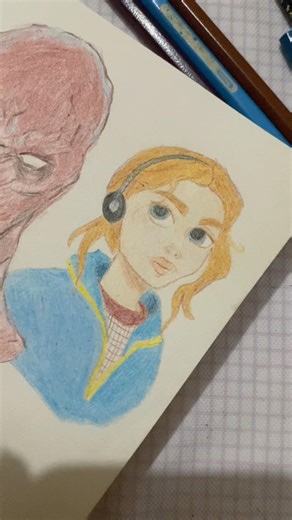 mad max🛹 #strangerthings #drawing #art #viral #draw #shorts #drawingtutorial #artist #sketch #max