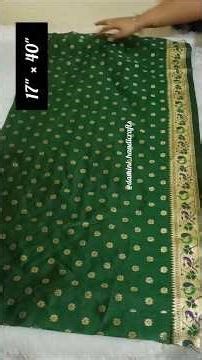 Paithani Gudhi vastra stitching video @damini_handicrafts