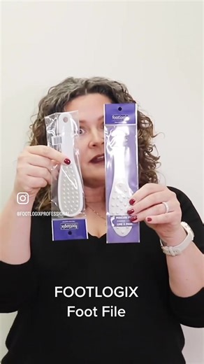 FOOTLOGIX FOOT FILE- available for professional and at home care . #pedicure #footcare #skincare #footlogixpediceuticals #athomecare #pedicure #footcaretips #footcaretreament #footfile