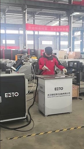 Handheld Fiber Laser Welding Machine |Factory & Welding Demo