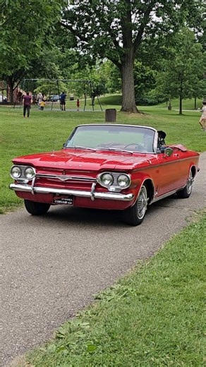 316K views · 8.4K reactions | 1963 Chevrolet Corvair Classic Car Drive By Engine Sound Festival of Cars Rochester MI 2024 | Casey Faitel | Facebook